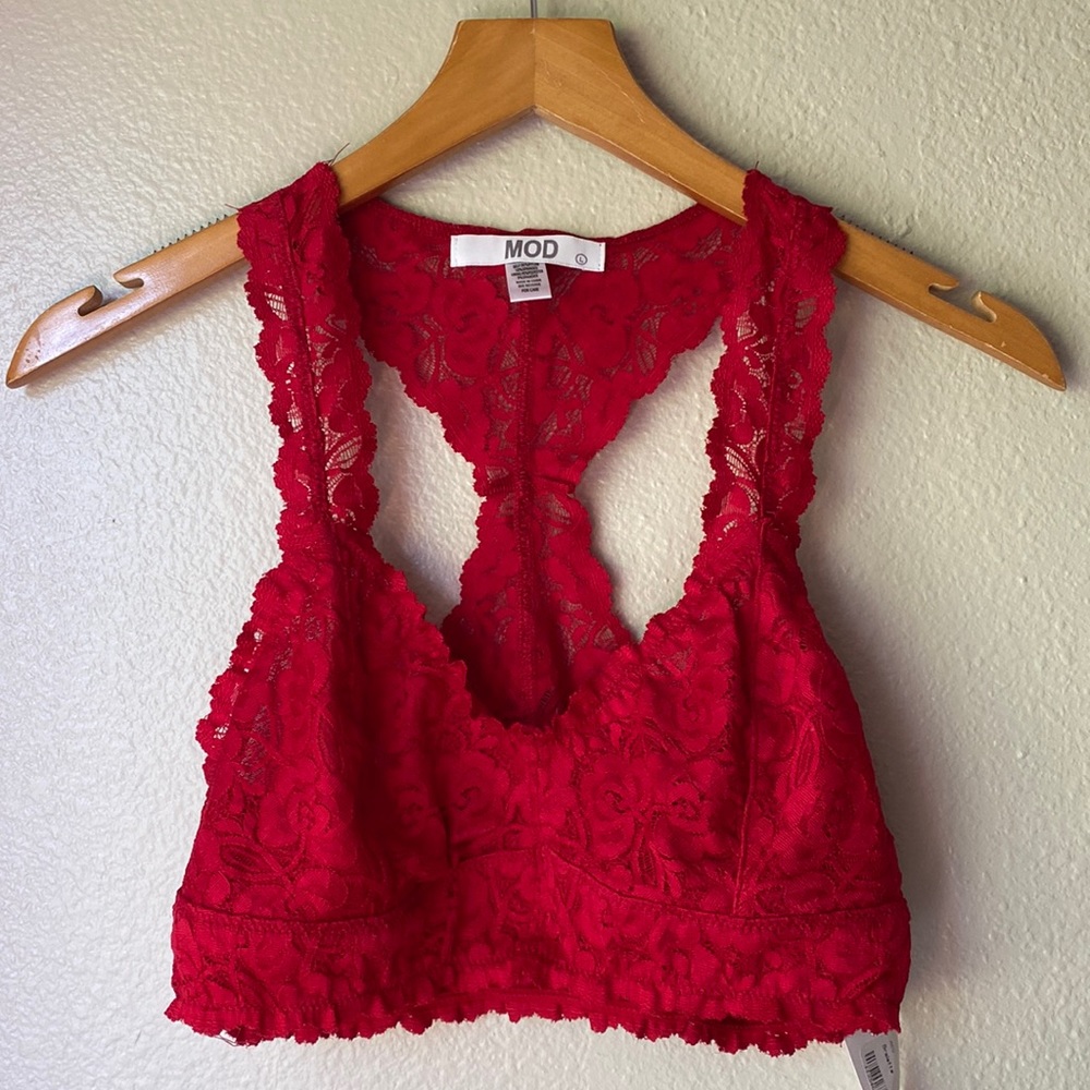 Red Bralette